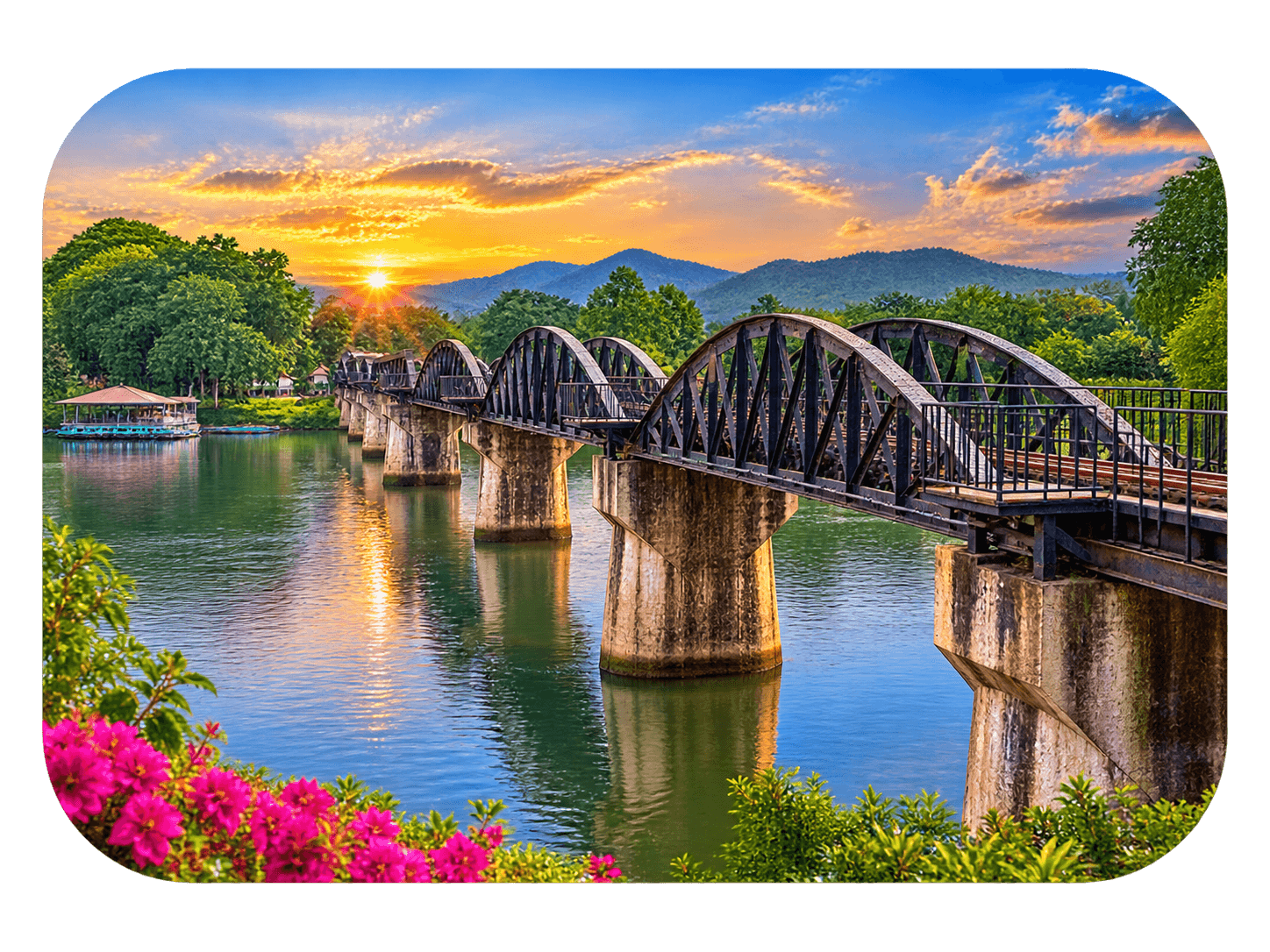 Kanchanaburi River Kwai